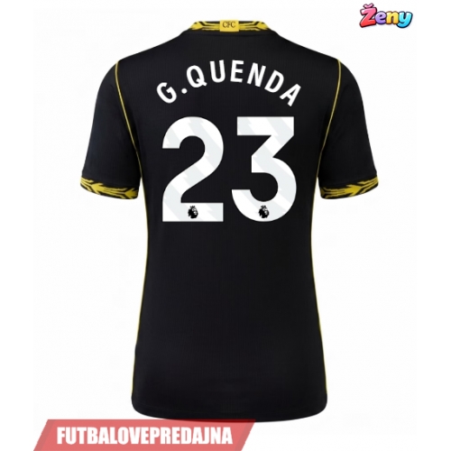 Lacne Ženy Futbalové dres Chelsea Geovany Quenda #23 2026-27 Krátky Rukáv - Preč